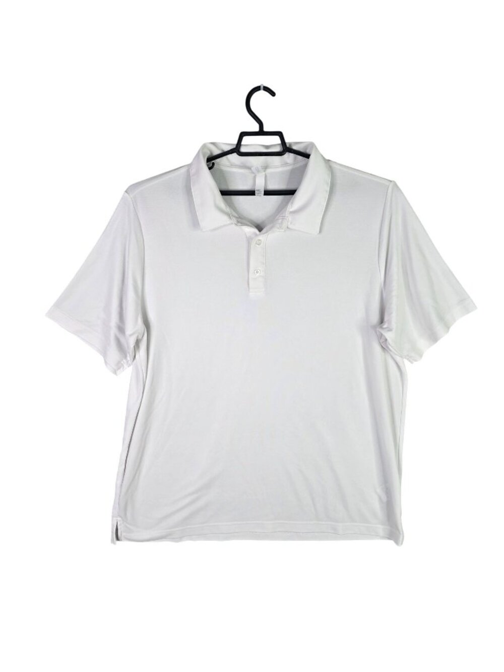 Mens Core 365 White Polo Shirt Short Sleeve 100% Polyester Size 2XL